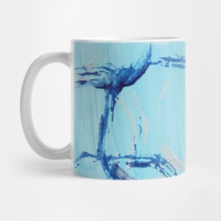 Funky Blues retro light Mug